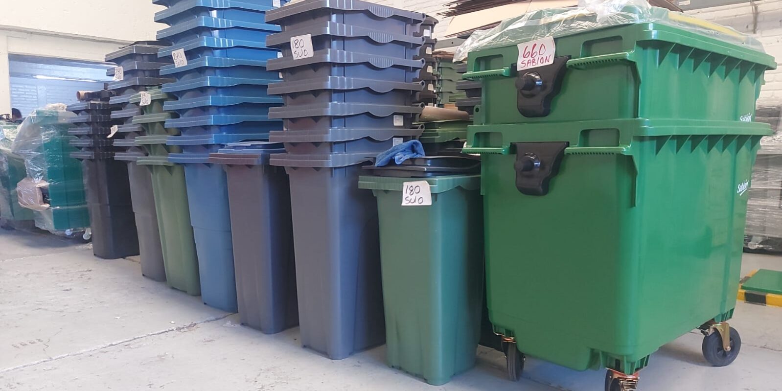 botes de basura para PYMES