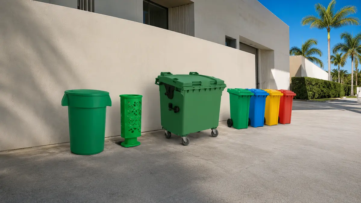 Botes de basura para pequeños negocios
